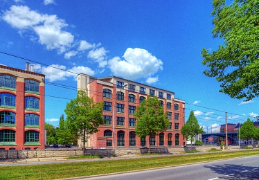 Ehemalige M�belstoffweberei Michael Max und Moritz Goeritz - Image By Rei R. Hanauska